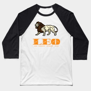 Leo ♌🦁 Zodiac Sign Astrology Baseball T-Shirt